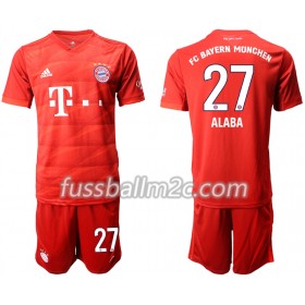 Fußballtrikots FC Bayern München ALABA 27 Kinder Heim Trikotsatz 2019-2020